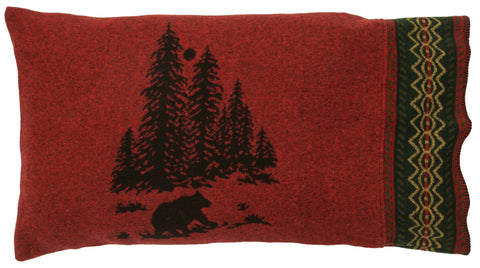 Wooded River Bear Shams Wooded River - Unique Linens Online