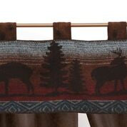Deer Meadow Drape Sets Wooded River - Unique Linens Online