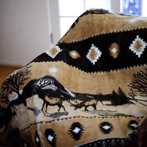 Elk Denali Blanket - Unique Linens Online