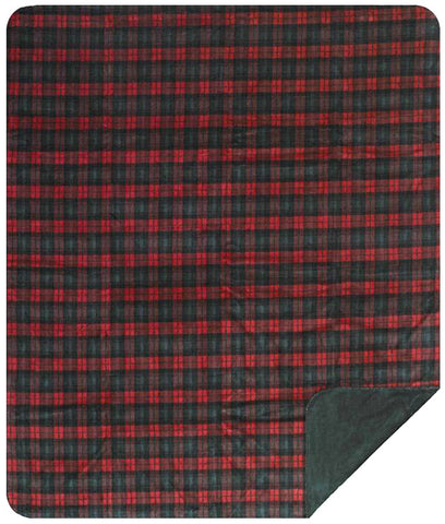 Classic Plaid Denali Blanket - Unique Linens Online