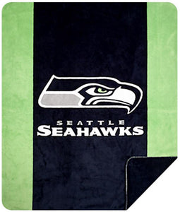 Seattle Seahawks NFL Denali Throw Blanket - Unique Linens Online