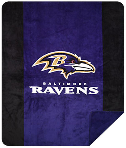 Baltimore Ravens NFL Denali Throw Blanket - Unique Linens Online