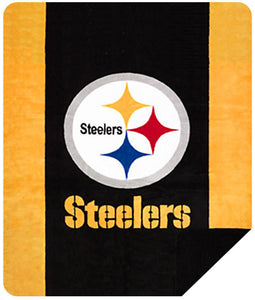 Pittsburgh Steelers NFL Denali Throw Blanket - Unique Linens Online