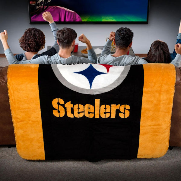 Pittsburgh Steelers NFL Denali Throw Blanket - Unique Linens Online