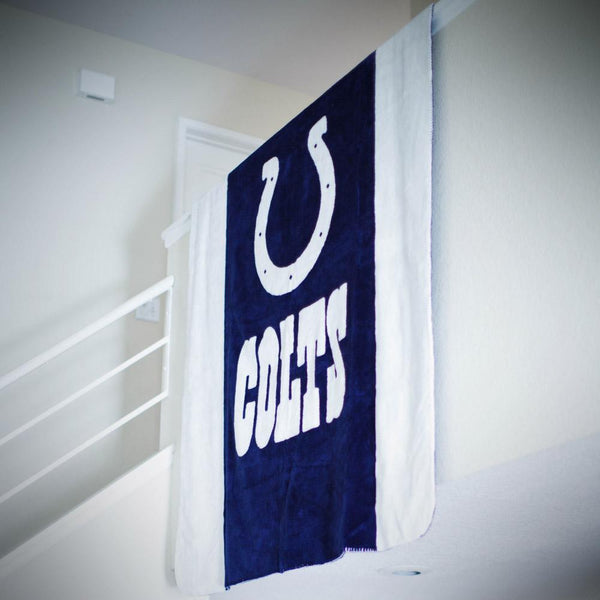 Indianapolis Colts NFL Denali Throw Blanket - Unique Linens Online