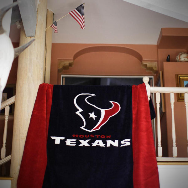 Houston Texans NFL Denali Throw Blanket - Unique Linens Online