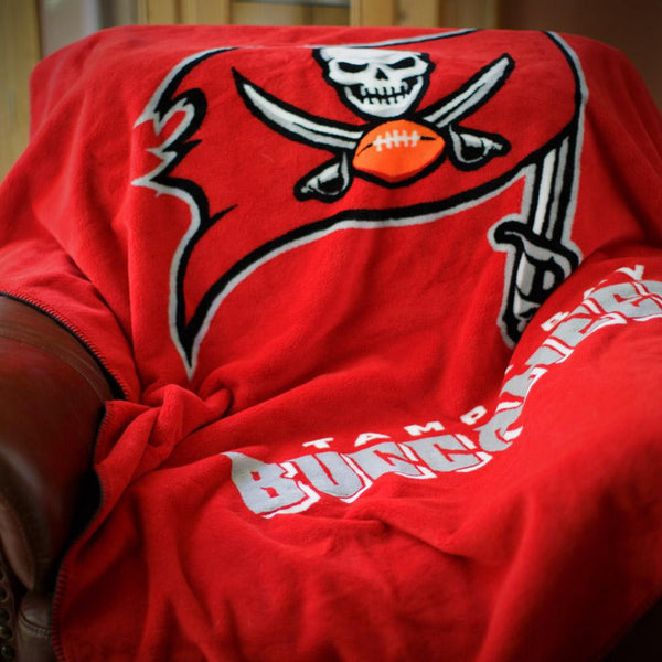 Tampa Bay Buccaneers NFL Denali Throw Blanket - Unique Linens Online