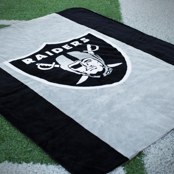 Oakland Raiders NFL Denali Throw Blanket - Unique Linens Online