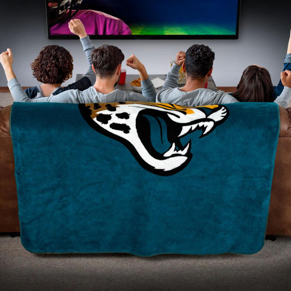Jacksonville Jaguars NFL Denali Throw Blanket - Unique Linens Online