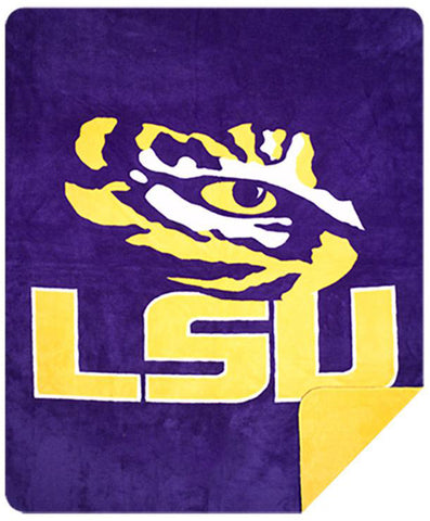LSU Tigers Denali Blanket - Unique Linens Online