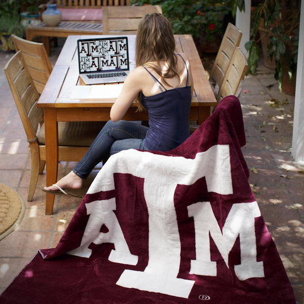 Texas A&M Aggies Denali Blanket - Unique Linens Online