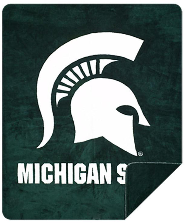 Michigan State Spartans Denali Blanket - Unique Linens Online