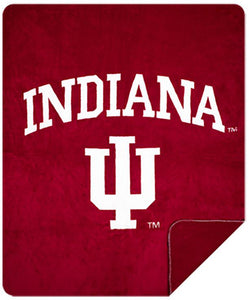 Indiana Hoosiers Denali Blanket - Unique Linens Online