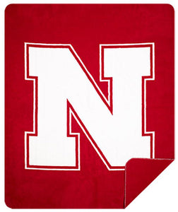 Nebraska Cornhuskers Denali Blanket - Unique Linens Online