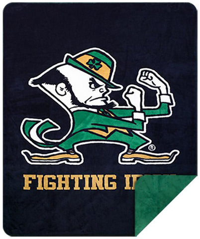 Notre Dame Fighting Irish Denali Blanket - Unique Linens Online