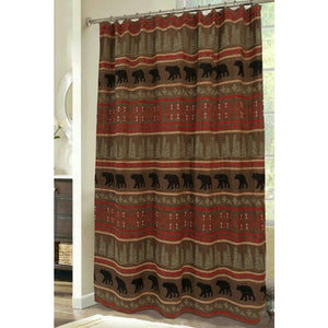 Bear Country Shower Curtain Carstens - Unique Linens Online
