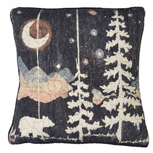 Moonlit Bear Pillows - Unique Linens Online