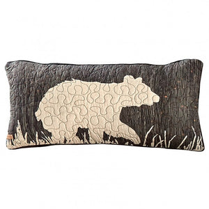 Moonlit Bear Oblong Pillow - Unique Linens Online