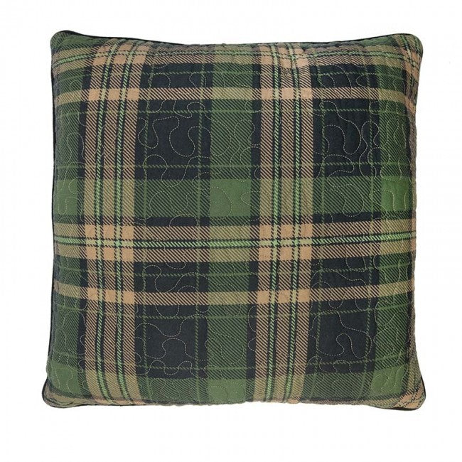 Birch Bear Plaid Pillow - Unique Linens Online