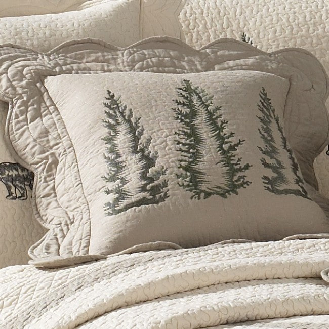 Bear Creek Trees Oblong Pillow - Unique Linens Online