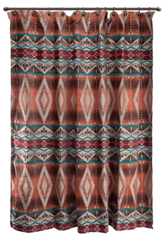 Mojave Sunset Shower Curtain Carstens - Unique Linens Online