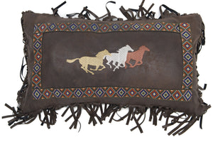 Three Horses Pillow Carstens - Unique Linens Online