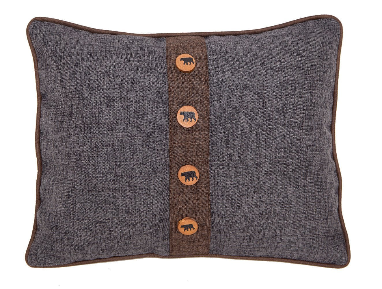 Rugged Earth Bear Pillow Carstens - Unique Linens Online