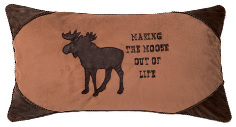 Making a Moose Out Of It Pillow Carstens - Unique Linens Online