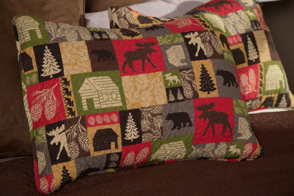 Cabin In the Woods Quilt Collection Carstens - Unique Linens Online