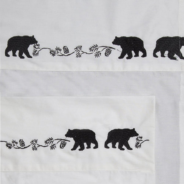 Embroidered Bear Sheets Carstens - Unique Linens Online
