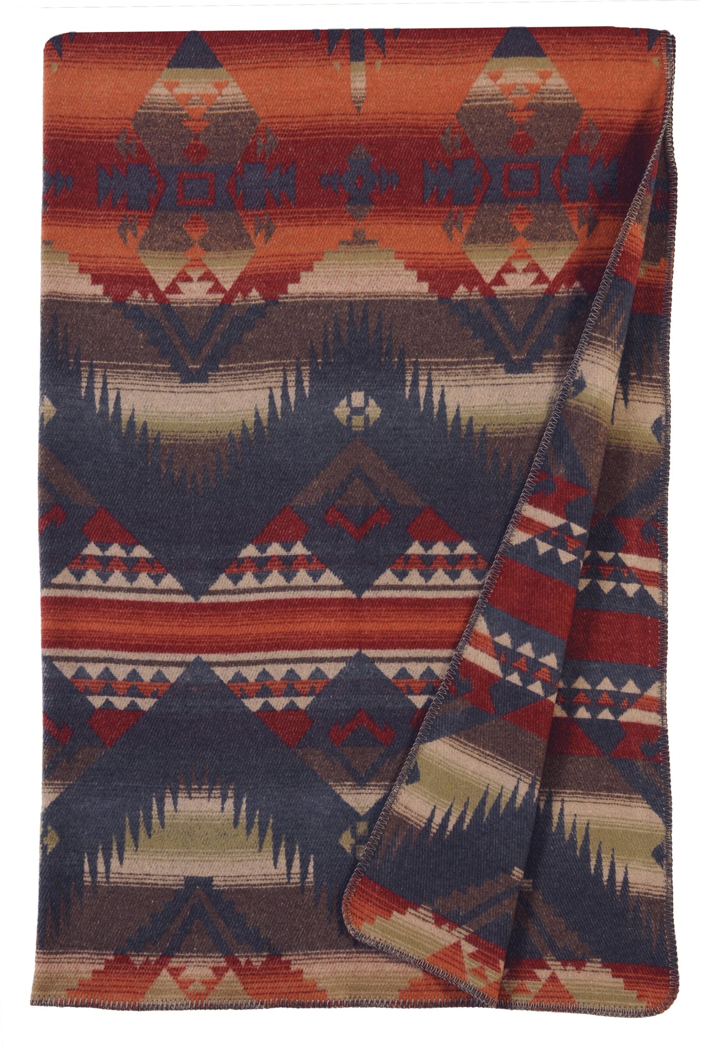 Socorro II Throw Wooded River - Unique Linens Online