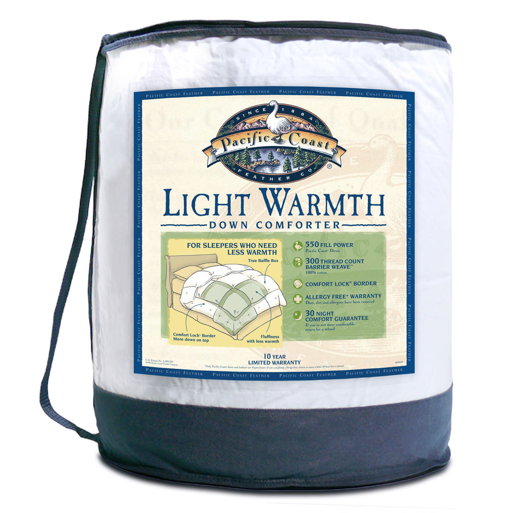 Pacific Coast® Feather Light Warmth Comforter - Unique Linens Online