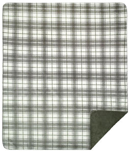 Tartan Plaid Sterling Denali Blanket - Unique Linens Online