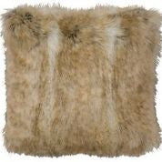Canadian Sone Fox Fur Pillow Wooded River - Unique Linens Online