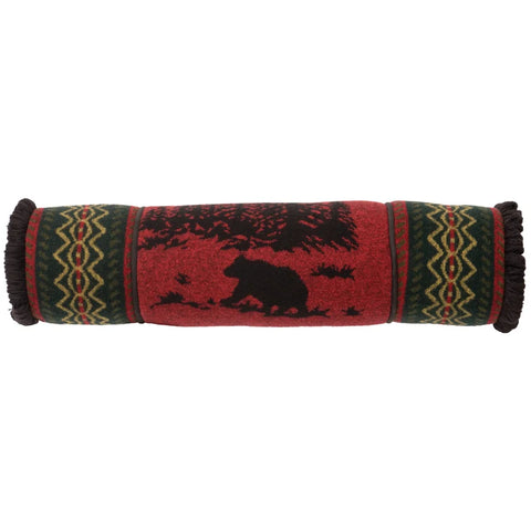 Wooded River Bear Neckroll Pillow Wooded River - Unique Linens Online