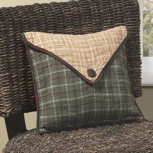 Campfire Square Envelope Pillow - Unique Linens Online