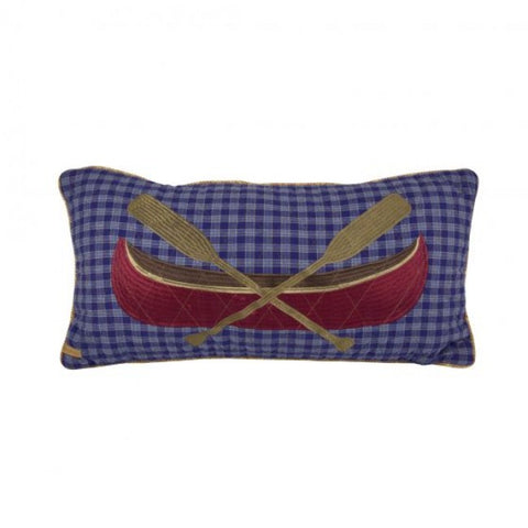 Lakehouse Canoe Oblong Pillow - Unique Linens Online