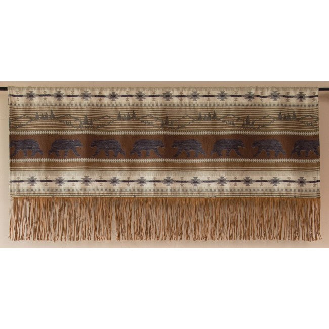 Rugged Earth Valance Carstens - Unique Linens Online