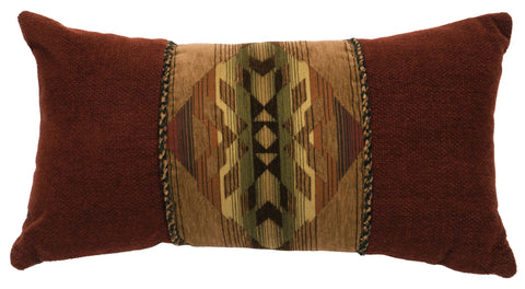 Stampede Oblong Pillow Wooded River - Unique Linens Online