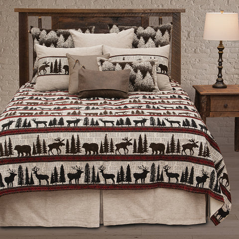Lazy Lodge Collection Wooded River - Unique Linens Online