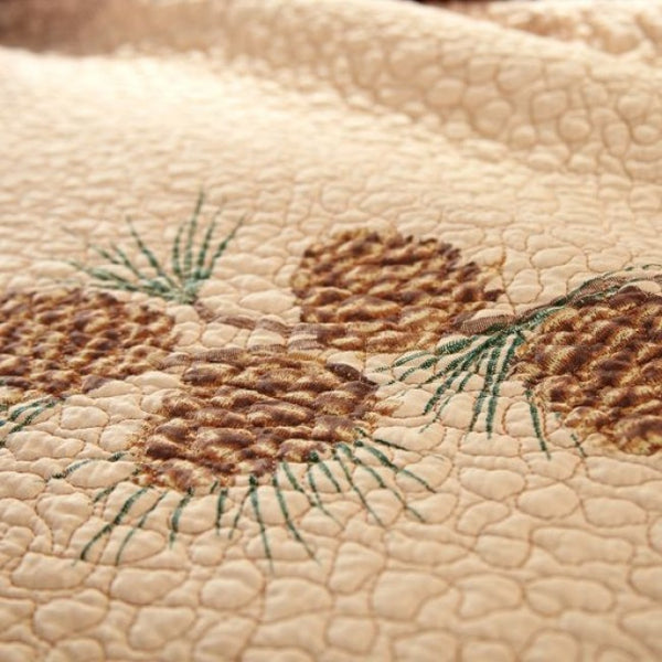 Pine Lodge Cotton Quilt Set - Unique Linens Online