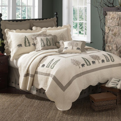 Bear Creek Cotton Quilt Set - Unique Linens Online