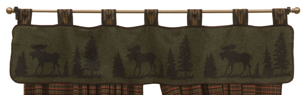 Moose 1 Drape Sets Wooded River - Unique Linens Online