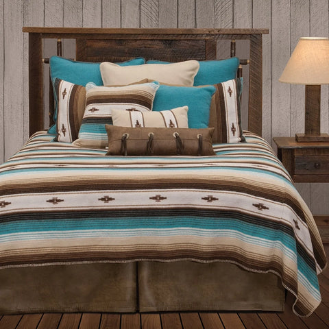 Zarape  Bedspread Wooded River - Unique Linens Online